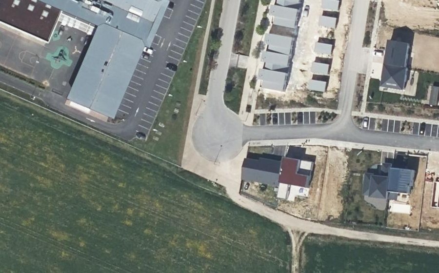 Vue aérienne du Mini-giratoire n°5641449429
