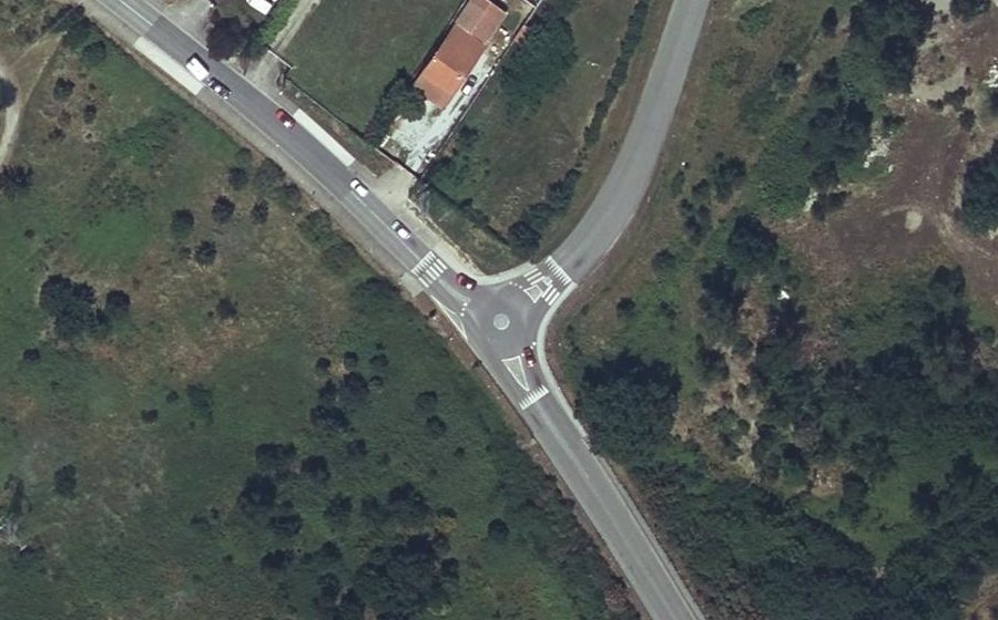 Vue aérienne du Route de Villeneuve-Tolosane