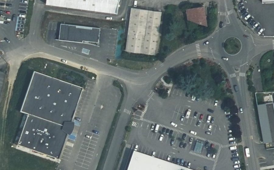 Vue aérienne du Mini-giratoire n°5668921945