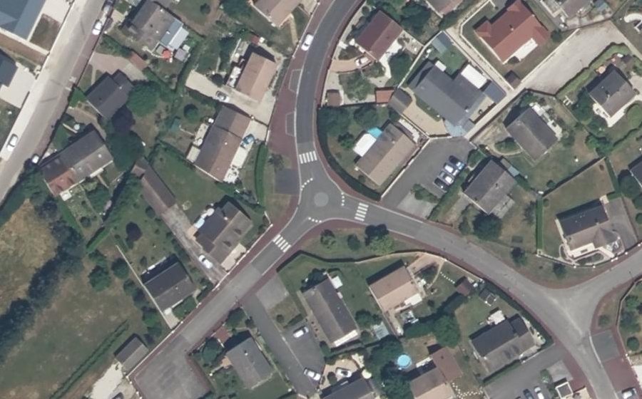 Vue aérienne du Mini-giratoire n°5686110744