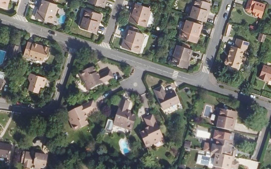 Vue aérienne du Mini-giratoire n°5707539003