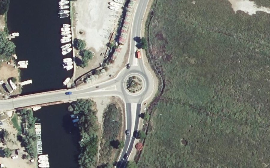 Vue aérienne du Rond-point anonyme n°10570951