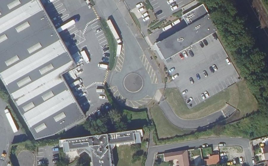 Vue aérienne du Rue du Kéfir