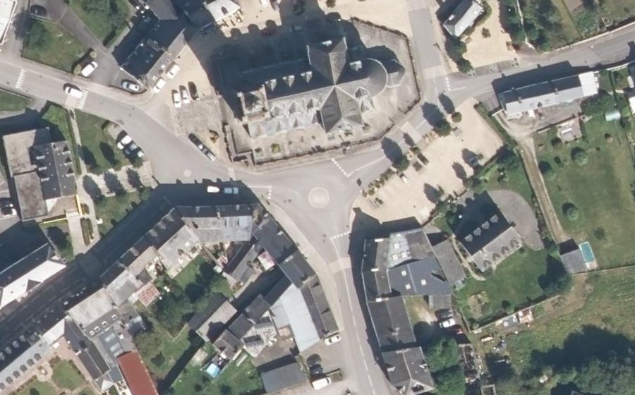 Vue aérienne du Mini-giratoire n°5766335480
