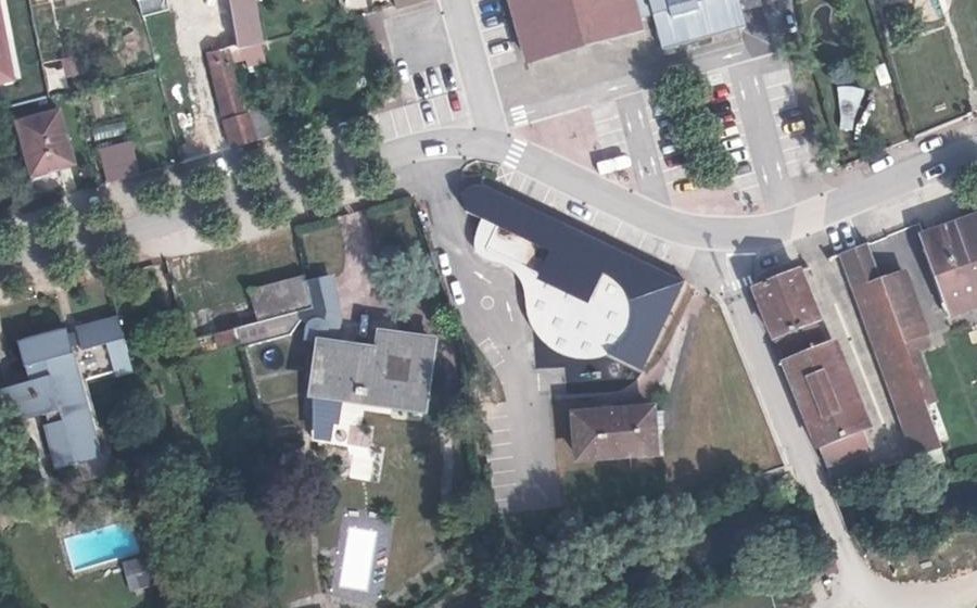 Vue aérienne du Mini-giratoire n°5790681588