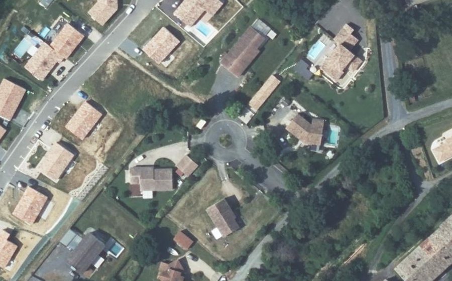 Vue aérienne du Lotissement Fon Del Bosc