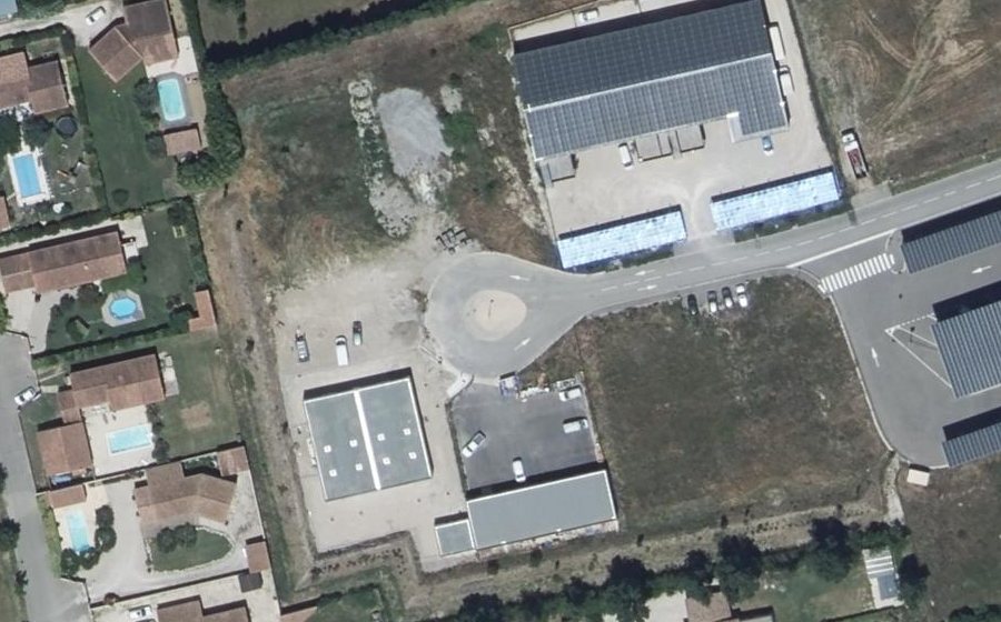 Vue aérienne du Mini-giratoire n°5851330701
