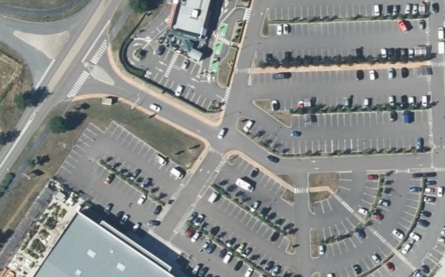 Vue aérienne du Mini-giratoire n°5851473300