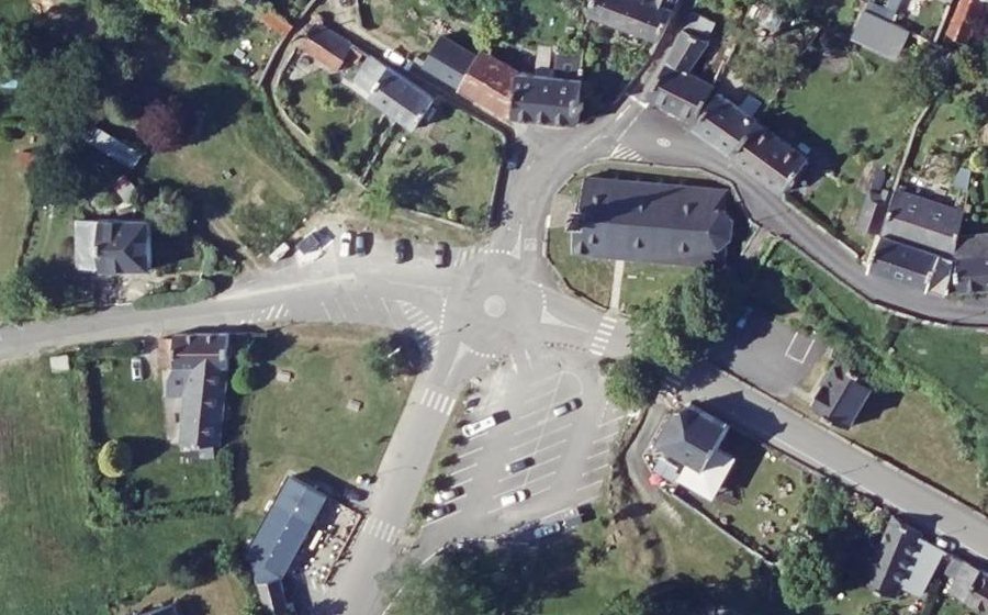Vue aérienne du Mini-giratoire n°5859826840