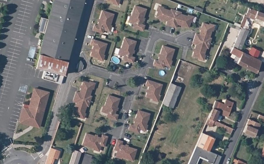 Vue aérienne du Mini-giratoire n°5879426825