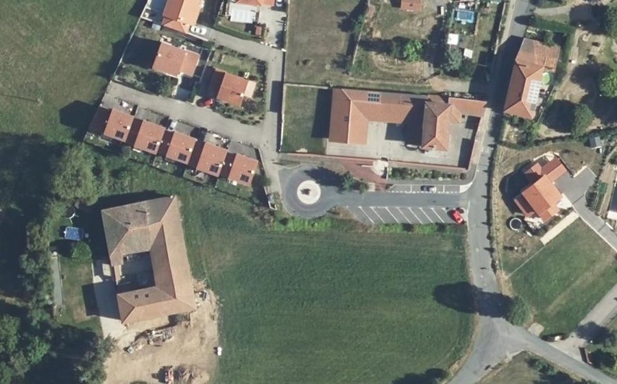 Vue aérienne du Mini-giratoire n°5881204825
