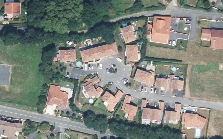 Vue aérienne du Mini-giratoire n°5911917326