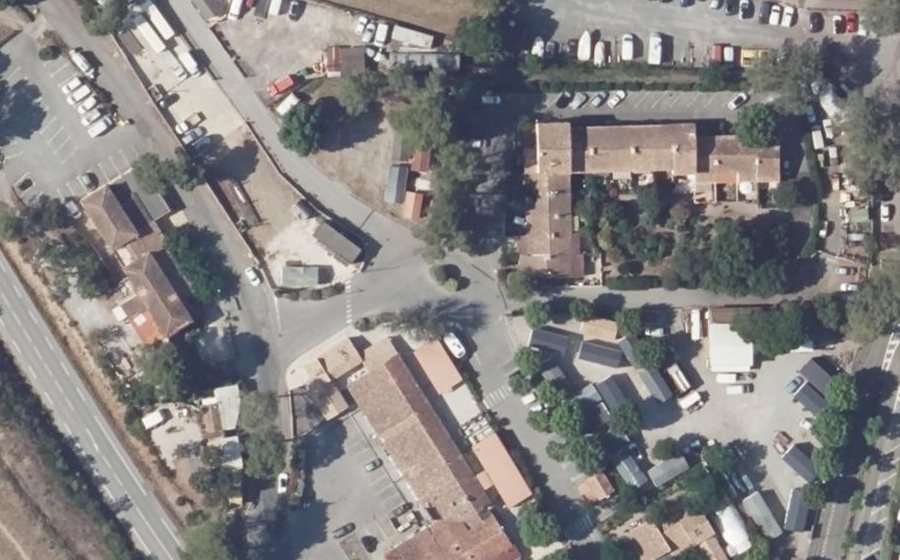 Vue aérienne du Mini-giratoire n°5920022252