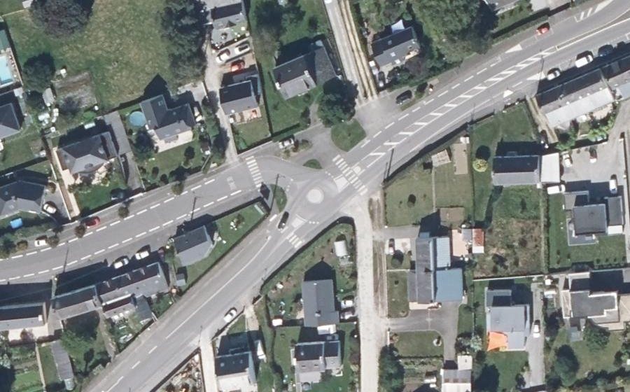 Vue aérienne du Mini-giratoire n°5928435186
