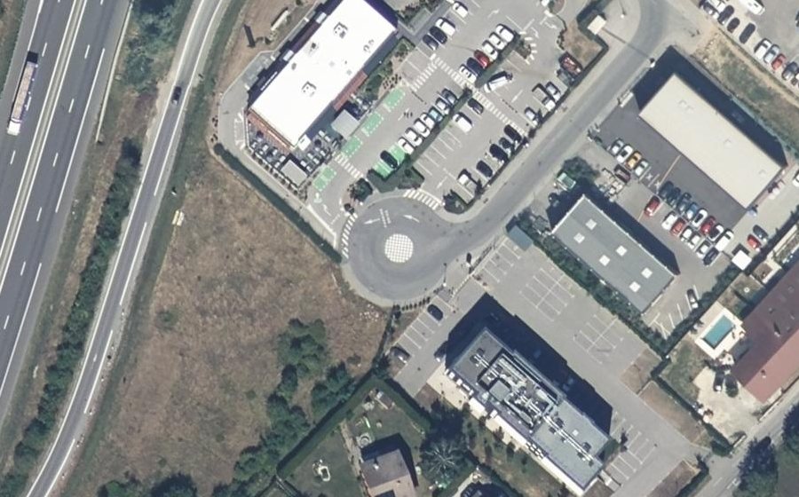 Vue aérienne du Mini-giratoire n°5929381239