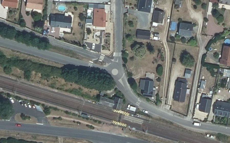 Vue aérienne du Mini-giratoire n°5943837075