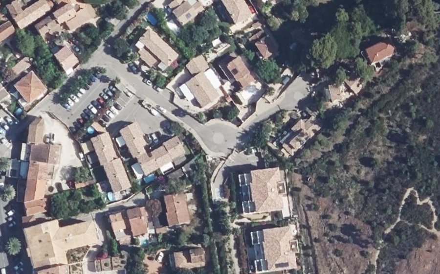 Vue aérienne du Mini-giratoire n°5945445900