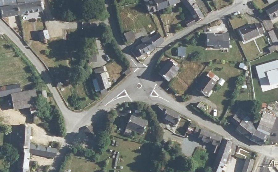 Vue aérienne du Mini-giratoire n°6055916511