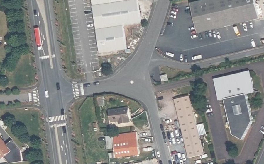 Vue aérienne du Mini-giratoire n°6057060370