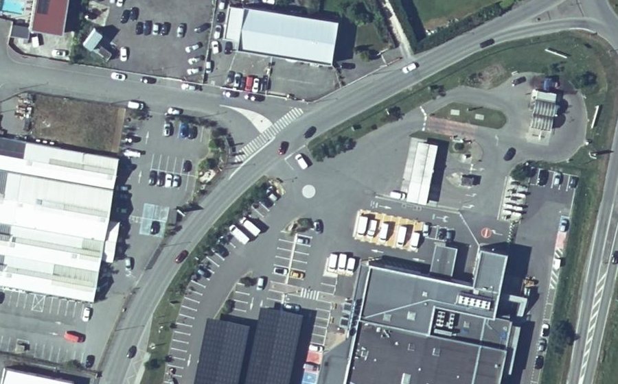 Vue aérienne du Mini-giratoire n°6074002744