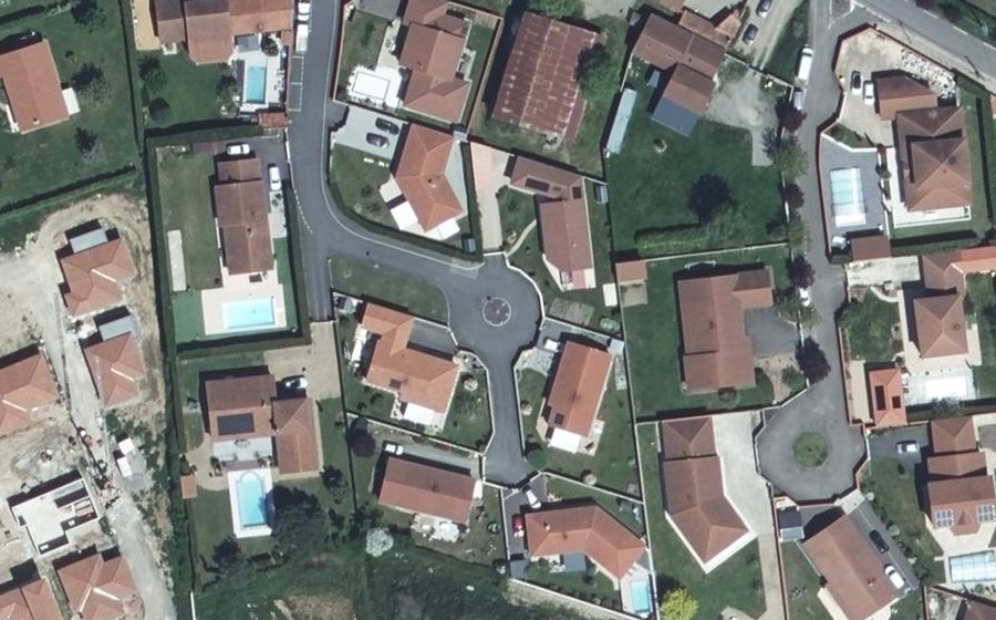 Vue aérienne du Mini-giratoire n°6189362228