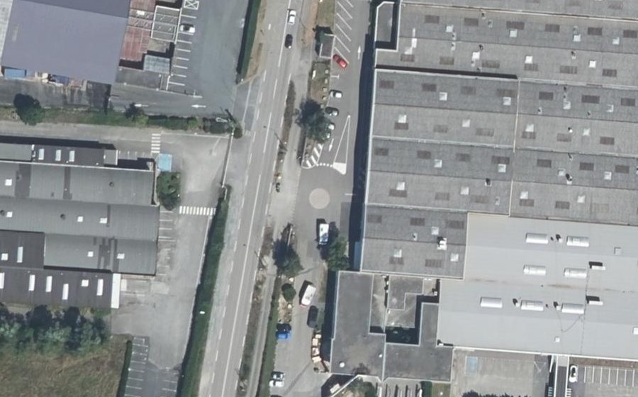 Vue aérienne du Mini-giratoire n°6191066157