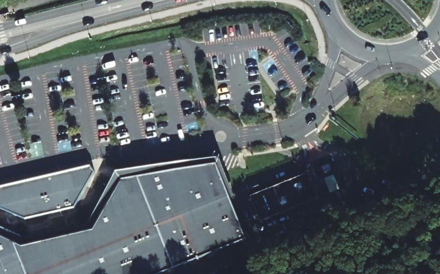 Vue aérienne du Mini-giratoire n°6191739143