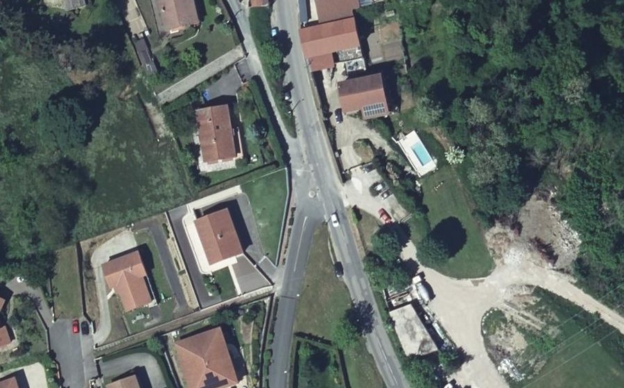 Vue aérienne du Mini-giratoire n°6224823879