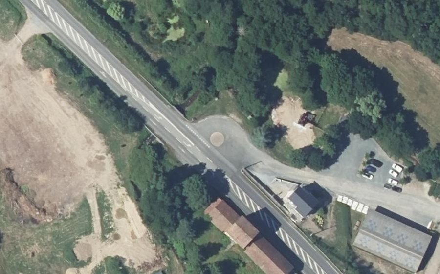Vue aérienne du Mini-giratoire n°6237251647