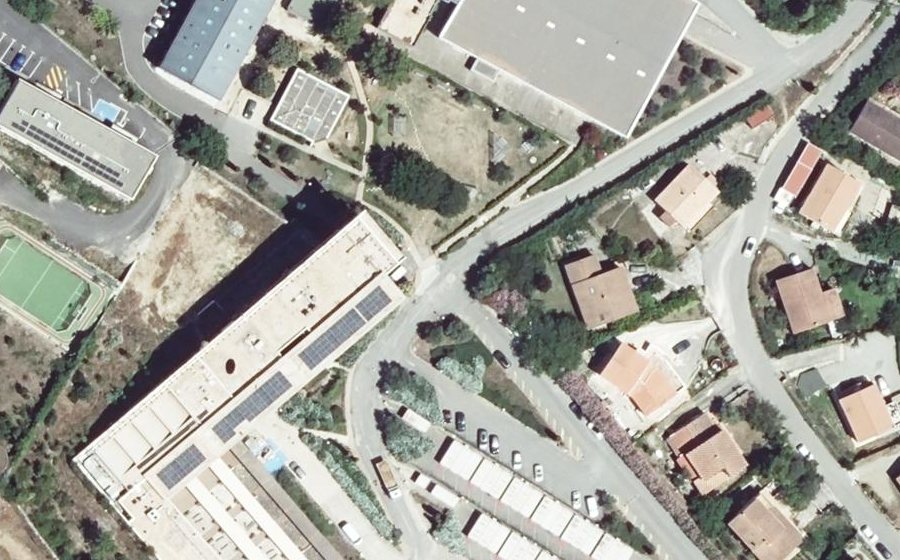 Vue aérienne du Mini-giratoire n°6238056988
