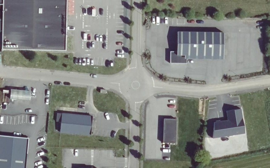 Vue aérienne du Mini-giratoire n°6261282354