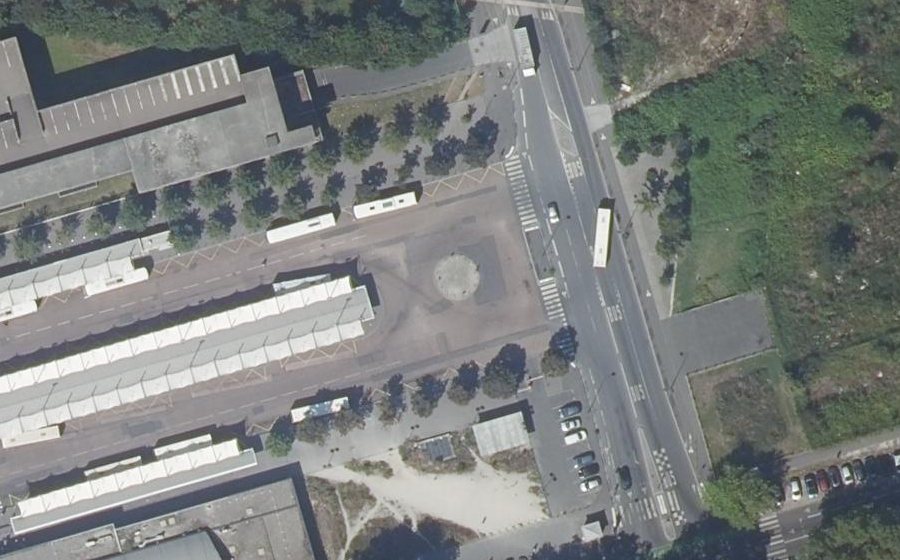Vue aérienne du Mini-giratoire n°6269408872