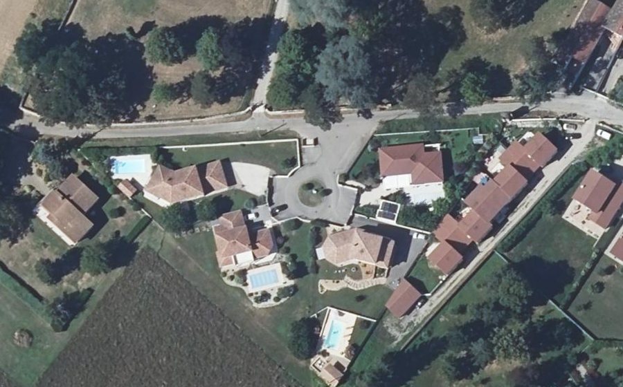 Vue aérienne du Mini-giratoire n°6273903325