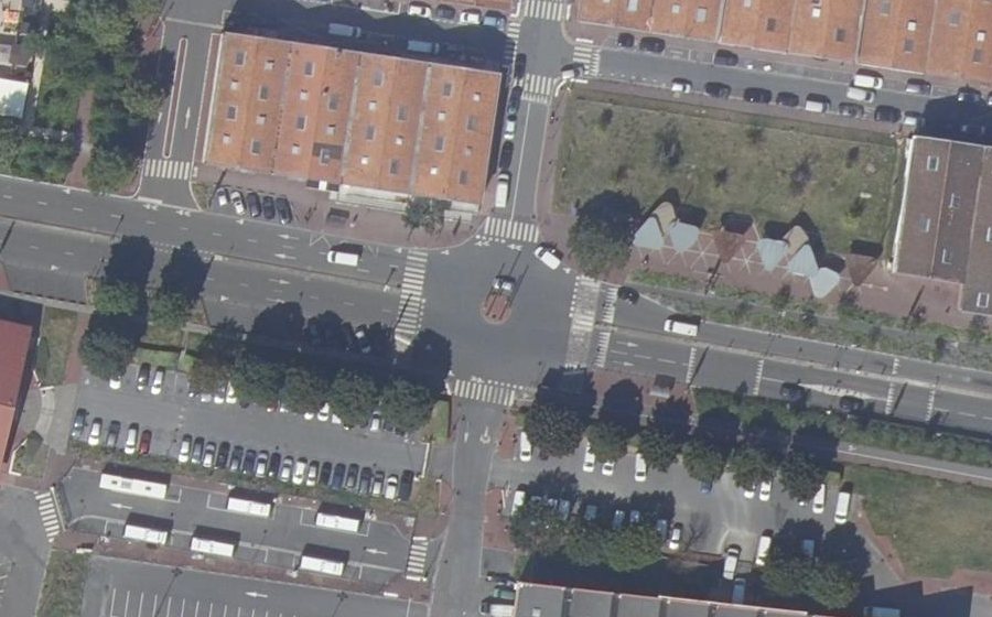 Vue aérienne du Mini-giratoire n°6302776453