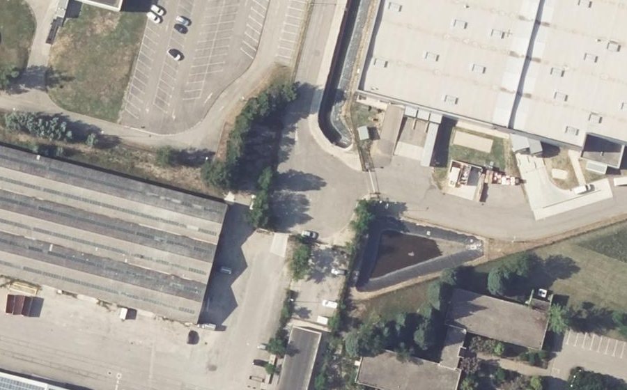 Vue aérienne du Mini-giratoire n°6318325229