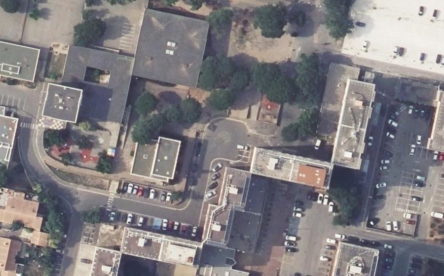 Vue aérienne du Mini-giratoire n°6400083713