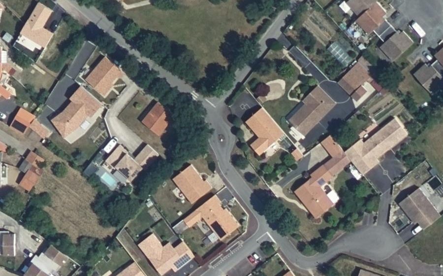 Vue aérienne du Mini-giratoire n°6418835231