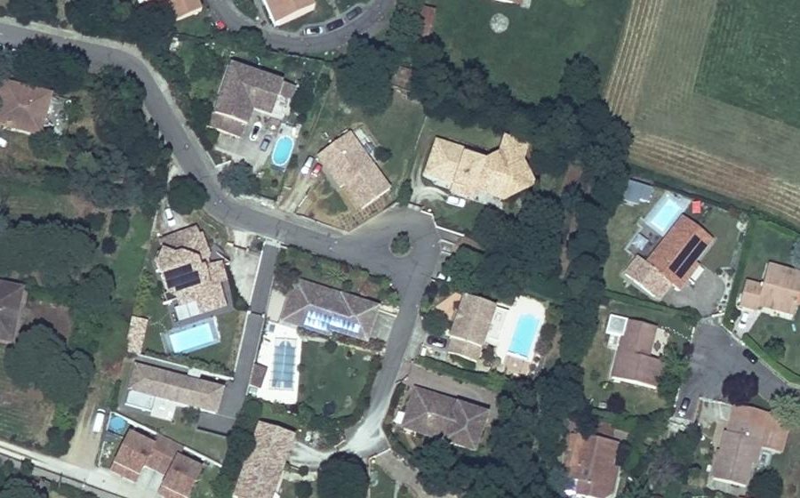 Vue aérienne du Impasse Bellevue