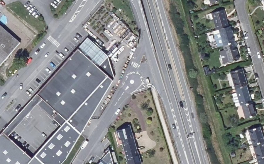 Vue aérienne du Mini-giratoire n°6450759132