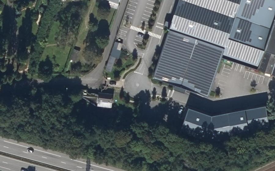Vue aérienne du Mini-giratoire n°6455499113