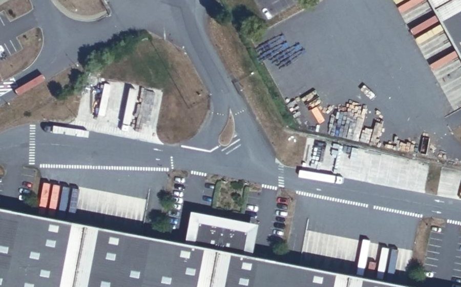 Vue aérienne du Mini-giratoire n°6511785987