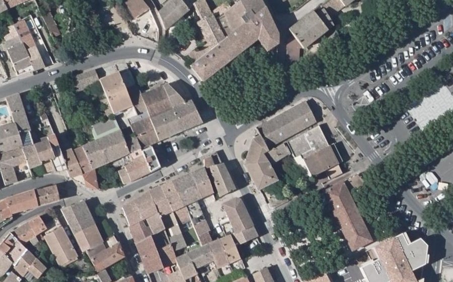 Vue aérienne du Mini-giratoire n°6640312532