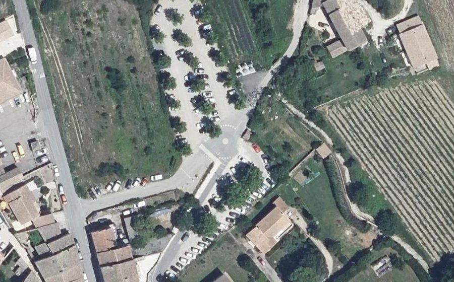 Vue aérienne du Mini-giratoire n°6746163007