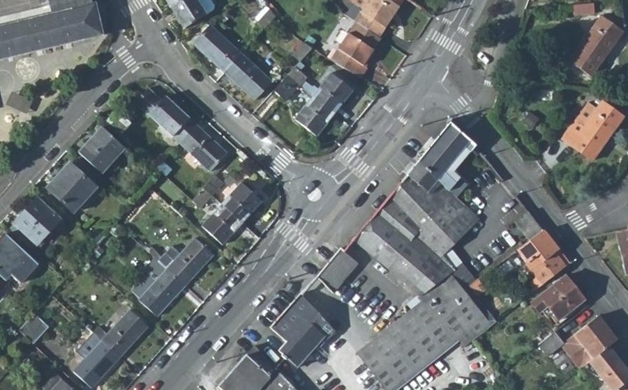 Vue aérienne du Mini-giratoire n°6820180725