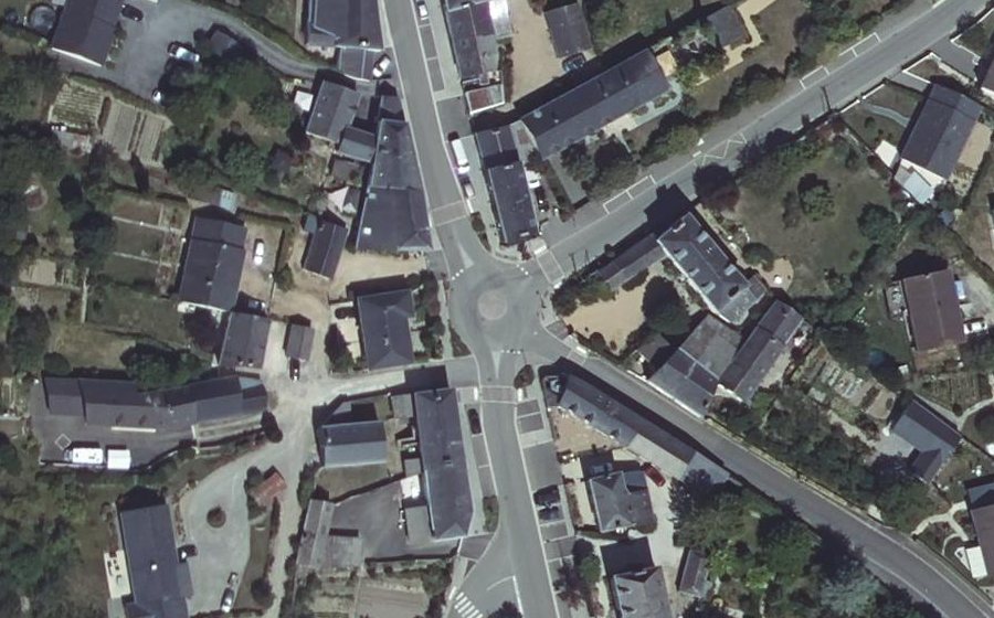 Vue aérienne du Mini-giratoire n°6860917904