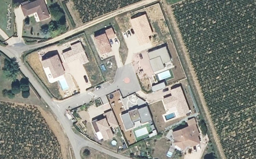 Vue aérienne du Mini-giratoire n°6866015998