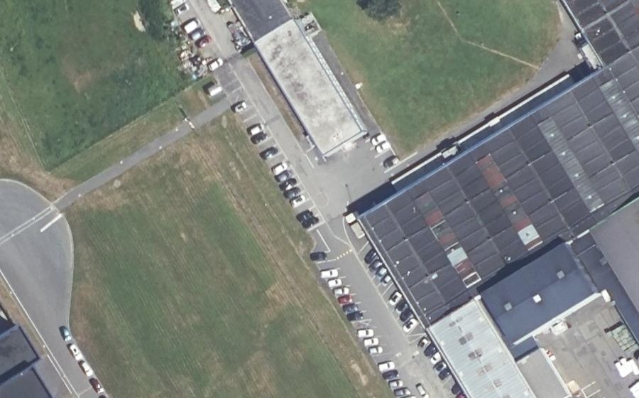 Vue aérienne du Mini-giratoire n°6920822687