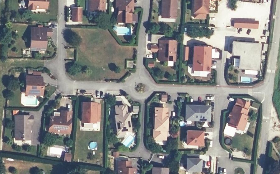 Vue aérienne du Rond-point anonyme n°106932942