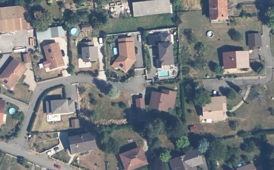 Vue aérienne du Mini-giratoire n°6966522740