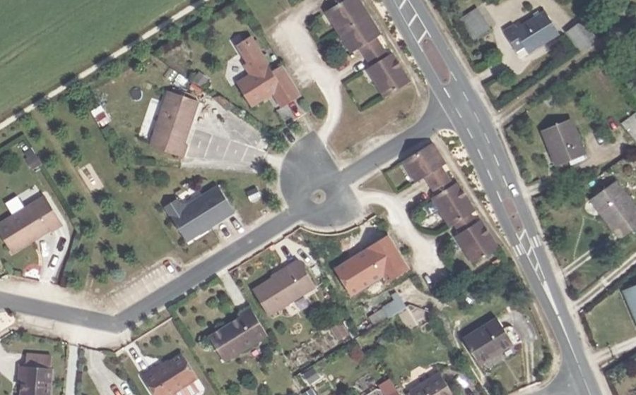 Vue aérienne du Mini-giratoire n°6981507448
